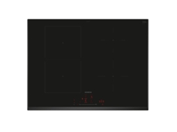 Cooktop de Indução 71Cm 4 Queimadores 7400W Preto Ed751Hsb1E SIEMENS