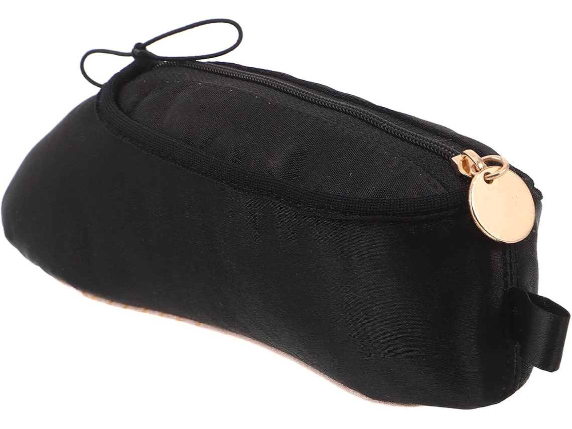 Kit de maquiagem para gestantes estilo bailarina, em embalagem compacta e fácil de limpar, feita de tecido.