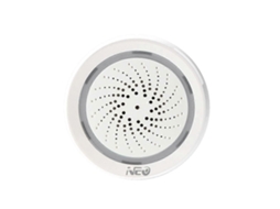 Sirene De Alarme Inteligente Tuya Zigbee Para Segurança Residencial Com Alertas Estroboscópicos, Alimentação Por Cabo Usb E Compatível Com O Hub
