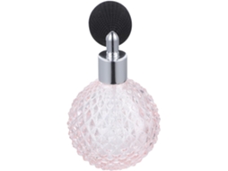 Frasco De Perfume Portátil Vintage Com Atomizador De Vidro Recarregável De 100ml, Leve E Compacto.