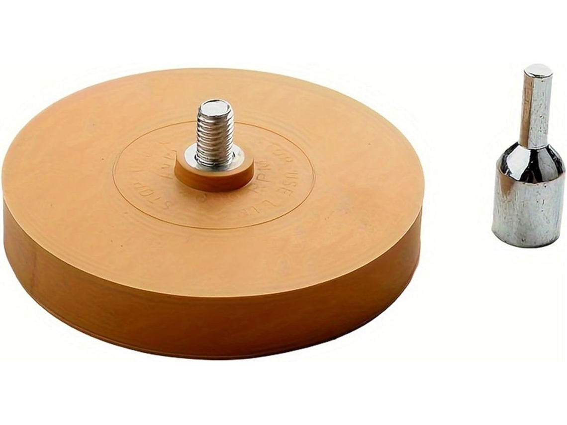 Removedor De Adesivos Vinil 3,5 Polegadas, Ferramenta Para Remoção Com Furadeira.