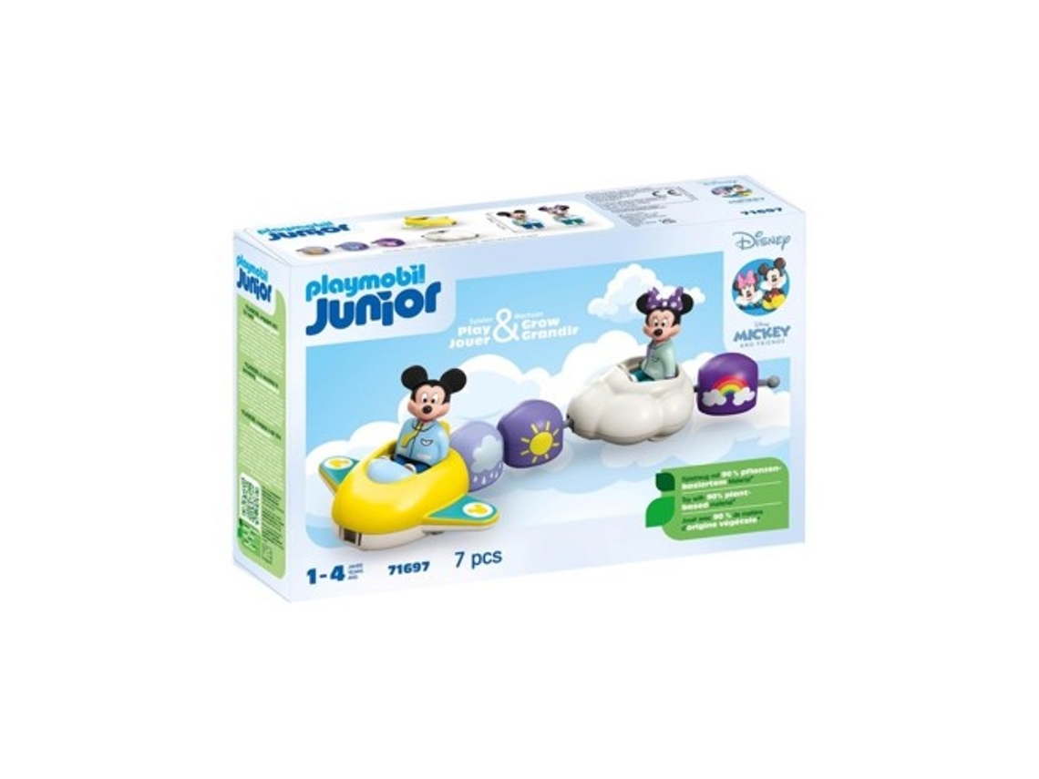 Livro Mickey Y Minnie Tren De Nubes Playmobil Junior Amp-disney De Desconocido (espanhol)