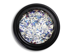 1 Caixa Decoração De Unhas Com Glitter Estrela De Cinco Pontas E Sequins Irregulares Para Manicure (1colorido)