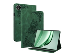 Capa De Couro Halinuia Com Relevo De Borboleta E Flor Para Tablet Huawei Matepad Mini 2025