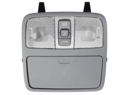 Para Hyundai I30 Accent 2010 2008 Ri0 Teto Solar Sobre A Luz Do Console Superior Luz Interna Luz De Teto Cinza_yua
