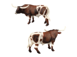 Rebe-figura De Toro Animales Salvajes Africanos Modelo Plástico Realista Juguete Para Niños
