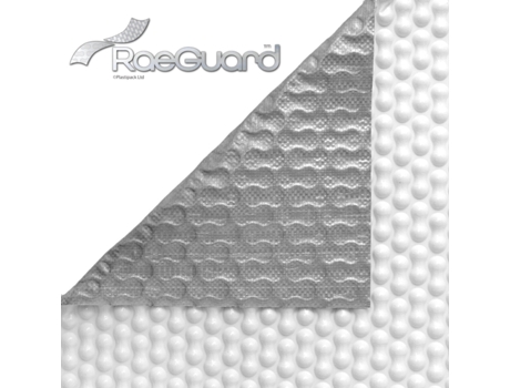 Capa Térmica 800 micras Geobubble RaeGuard de 7 x 2m com reforço ao redor