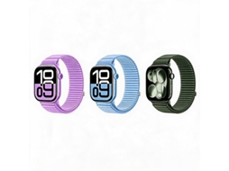 3 Pcs Bracelete Para Apple Watch 42/44/45/46/49mm Cuich