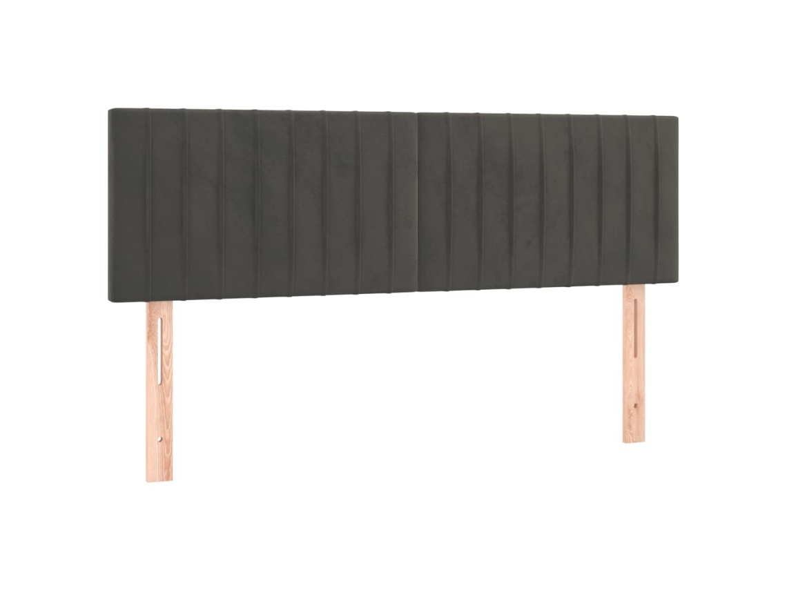 Headboard, Headboards Vidaxl Cinzeto Veludo (144 Cm)
