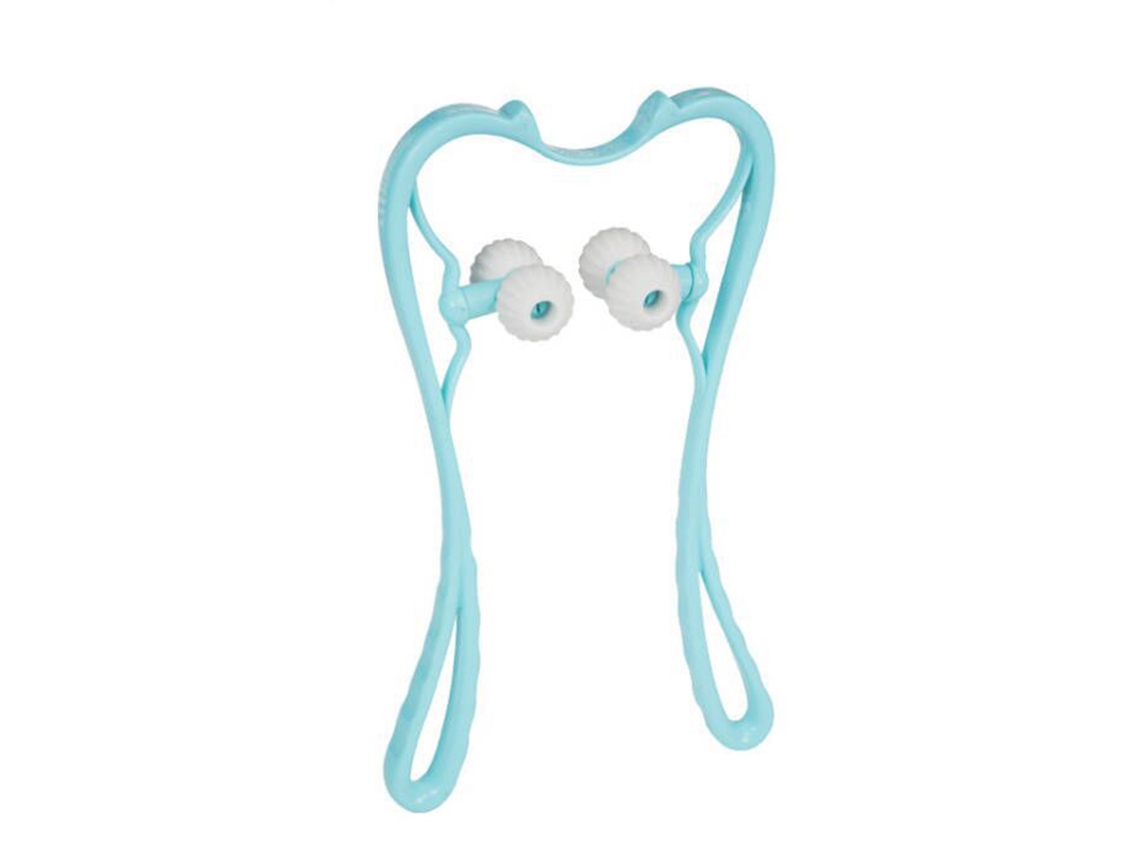 Massageador Com 4 Rolos Para Alívio Da Dor No Pescoço, Terapia De Pressão Com Gatilho Duplo, Rolos De Mão Para Cuidados Com A Saúd Aquaforge