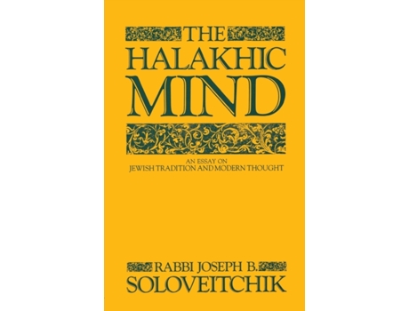 Livro The Halakhic Mind Joseph B. Soloveitchik (Inglês)