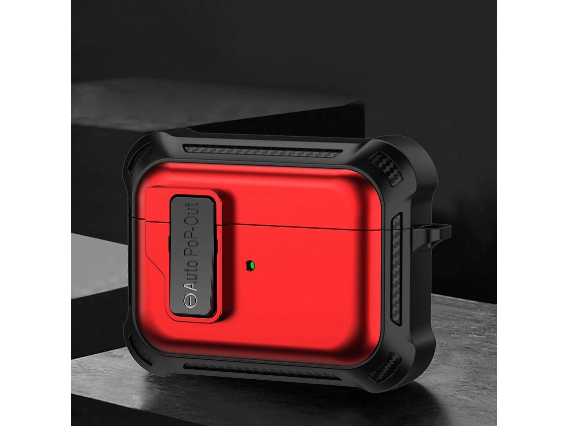 Estojo Para Fones De Ouvido Sem Fio Airpods Pro Signal Flag Com Trava De Segurança