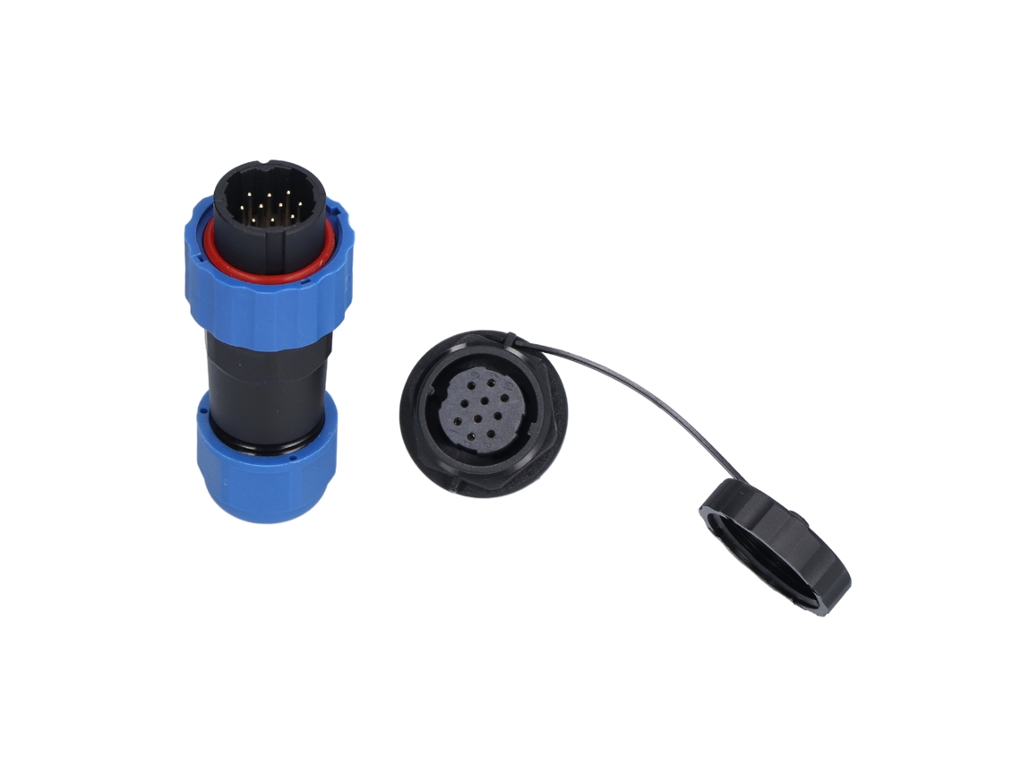 Conector Avião Plug Socket Ip68 Impermeável 5a