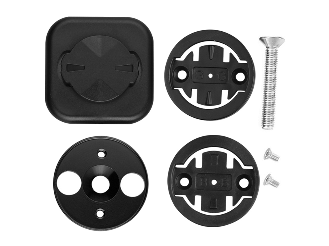 Suporte para Computador de Bicicleta Business com Adaptadores para Garmin, Bryton e Celular | S/MARCA