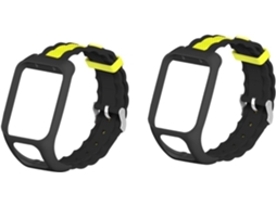 Conjunto De 2 Pulseiras De Silicone Para Relógio De Reposição
