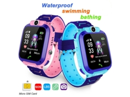 Reloj Inteligente Infantil Q12 Impermeable Ip67 Localizador Anti-pérdida Com Chamadas Sos