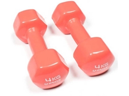 Pack 2 Halteres OLIVE Vinyl (Peso 4 Kg)