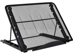 Lurelia Suporte Para Portátil Ajustável Em 15 A 75 Graus, Dobrável, Ergonómico, Antiderrapante, Com Ventilação, Em Aço, Para 10 A 15,6 Polegadas