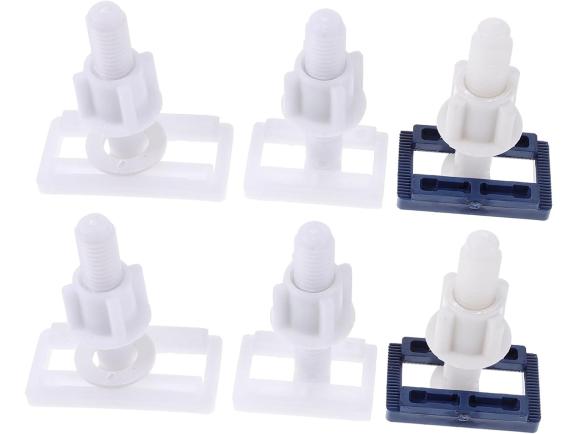 Conjunto De 6 Parafusos Fixação Para Assento Sanitário,dobradiças Substituição E Ferramentas...