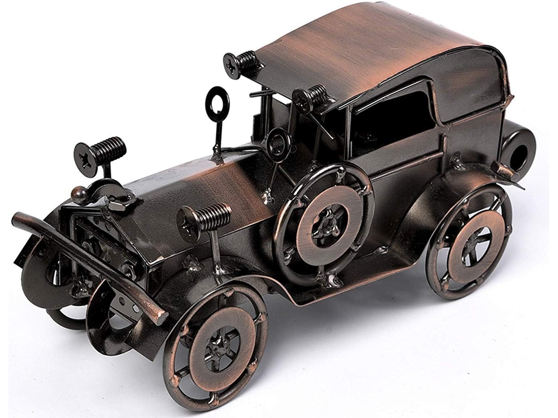 Modelo De Carro Antigo De Metal, Feito À Mão, Veículos Colecionáveis Para Decoração De Bar Ou Casa, Presente. Slowmoose