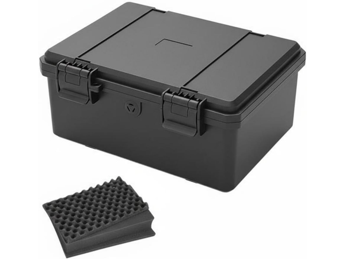 Armazenamento para transporte industrial, armazenamento rígido e à prova d'água para uso externo, Jsjm1710 Preto Com