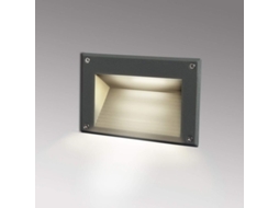 Luz Empotrada Linjou Interior/exterior 3w Ip65 Piscina Escaleras 4000k 162mm Negro 4000k