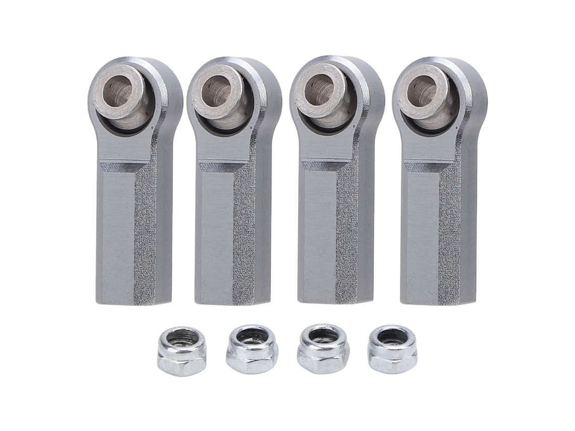 4pcs Junta De Bola De Metal Para Carro Modelo 1/10 Diâmetro 7.0mm Rosca M4 Cor Ti