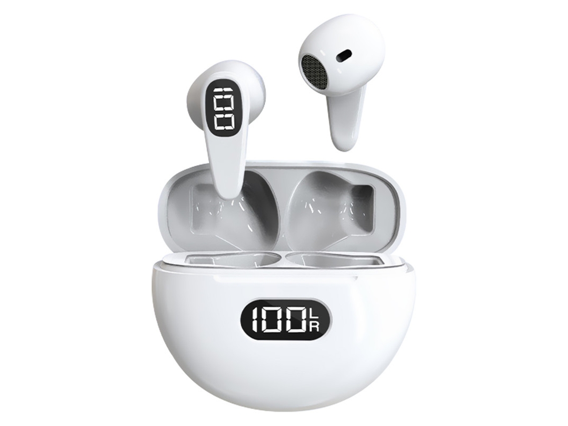 Auriculares Música YIZHOOD True Wireless Bluetooth Branco