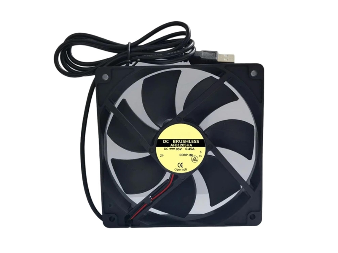 Ventoinha Usb Para Computador, Cooler Silencioso 5v, Para Desktop E Notebook.