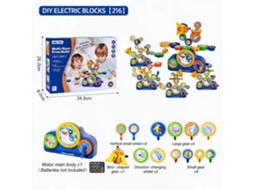 Jogo De Construção Henten Home Brinquedos Educativos Faça Você Mesmo