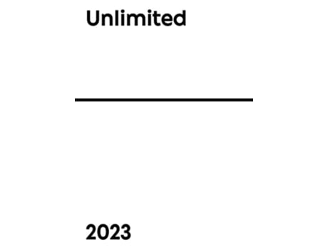 Livro Unlimited Art Basel | Unlimited | 2023 de ART BASEL/CARMINE GI (Inglês)