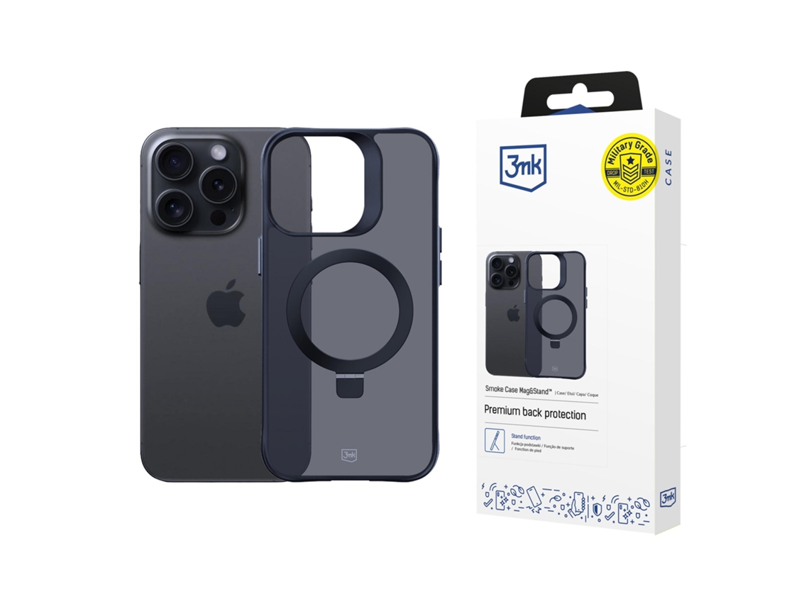 Apple Iphone 13 Pro - Capa Fumê 3mk Magstand
