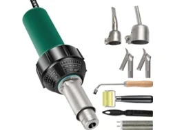 Pistola de Soldagem de Pvc para Telhados 8 Peças 1600W 220V Kit de Ferramentas de Soldagem com Ar Quente VEVOR