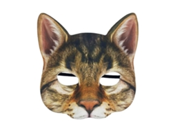Máscara de Gato Halloween Carnaval LAXISCREED