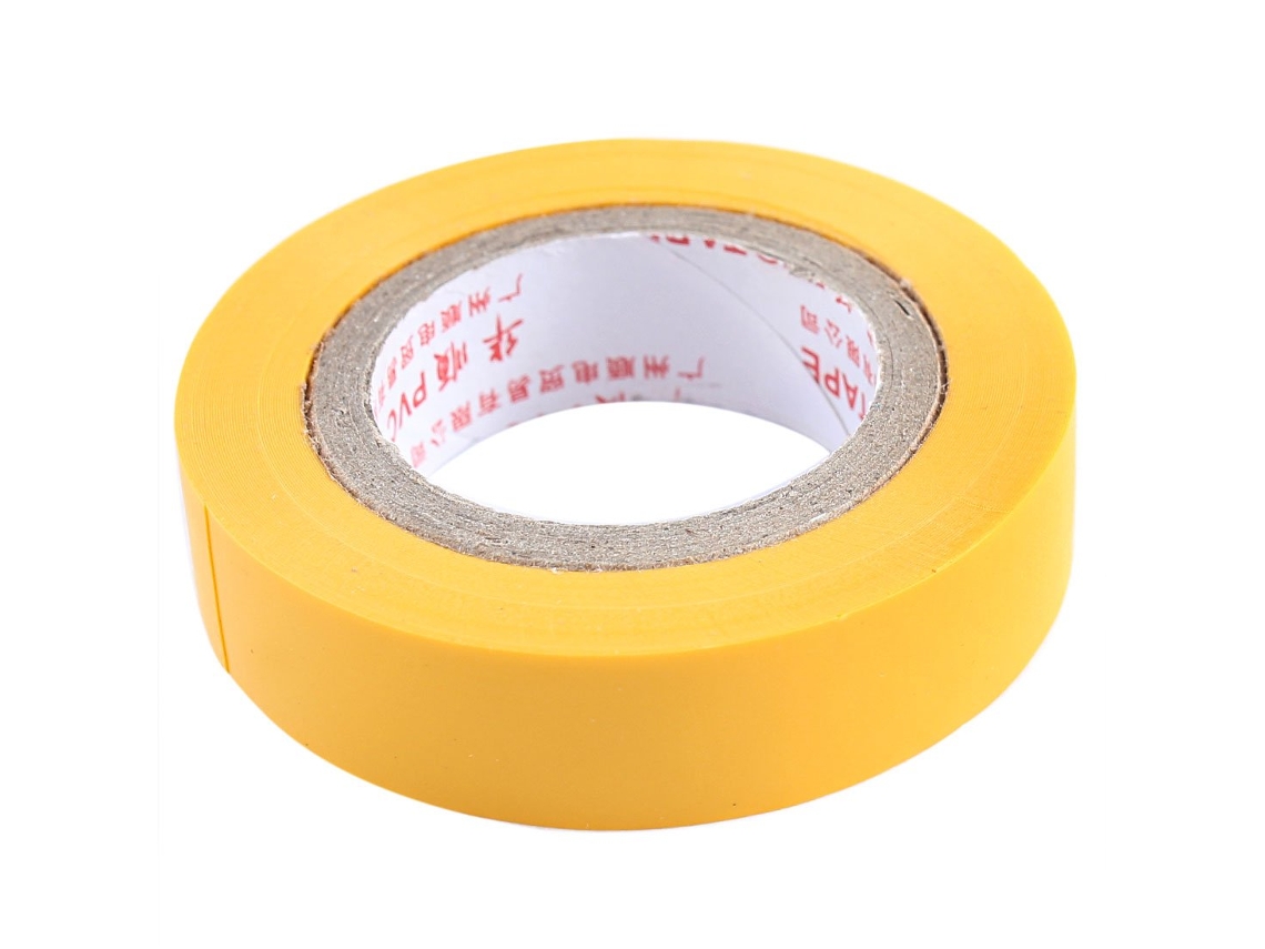 Fita Isolante Autoadesiva de Pvc em Rolo, 14 Mm X 7 M, Amarela CHABERLU (2a5ed36d8bdf612aae3b7f7a4411a7c9)