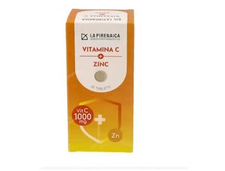 Vitamina C Zinco 60 Comprimidos LA PIRENAICA