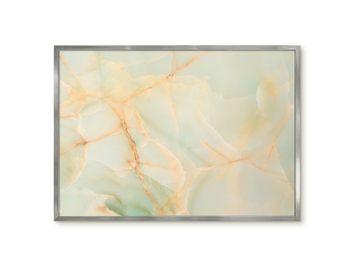 Quadro de parede magnético rosa elegante para escritório Espelharte (70x50 cm)