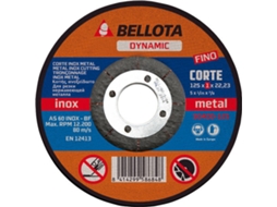 Disco de Corte BELLOTA Inox Dynamic (115x1,0mm)