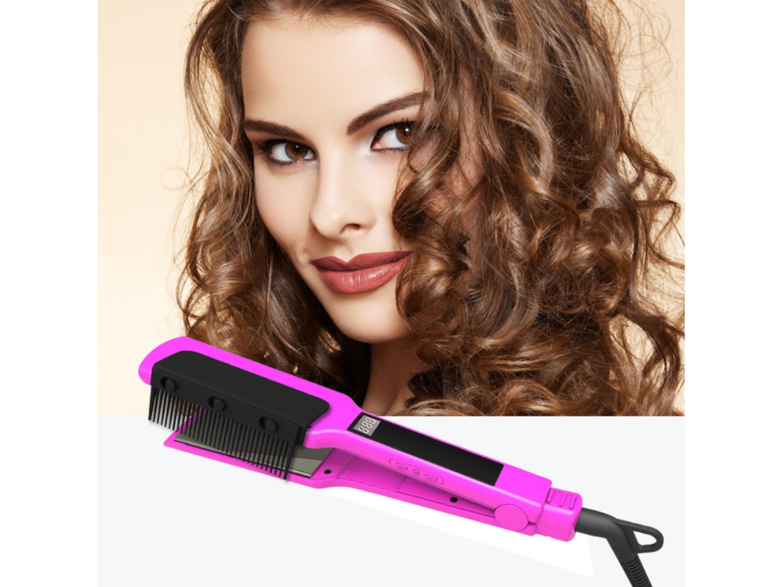 Acessório Pente Alisador Clip Removível Para Ferro De Cabelo Resistente A Alta Temperatura