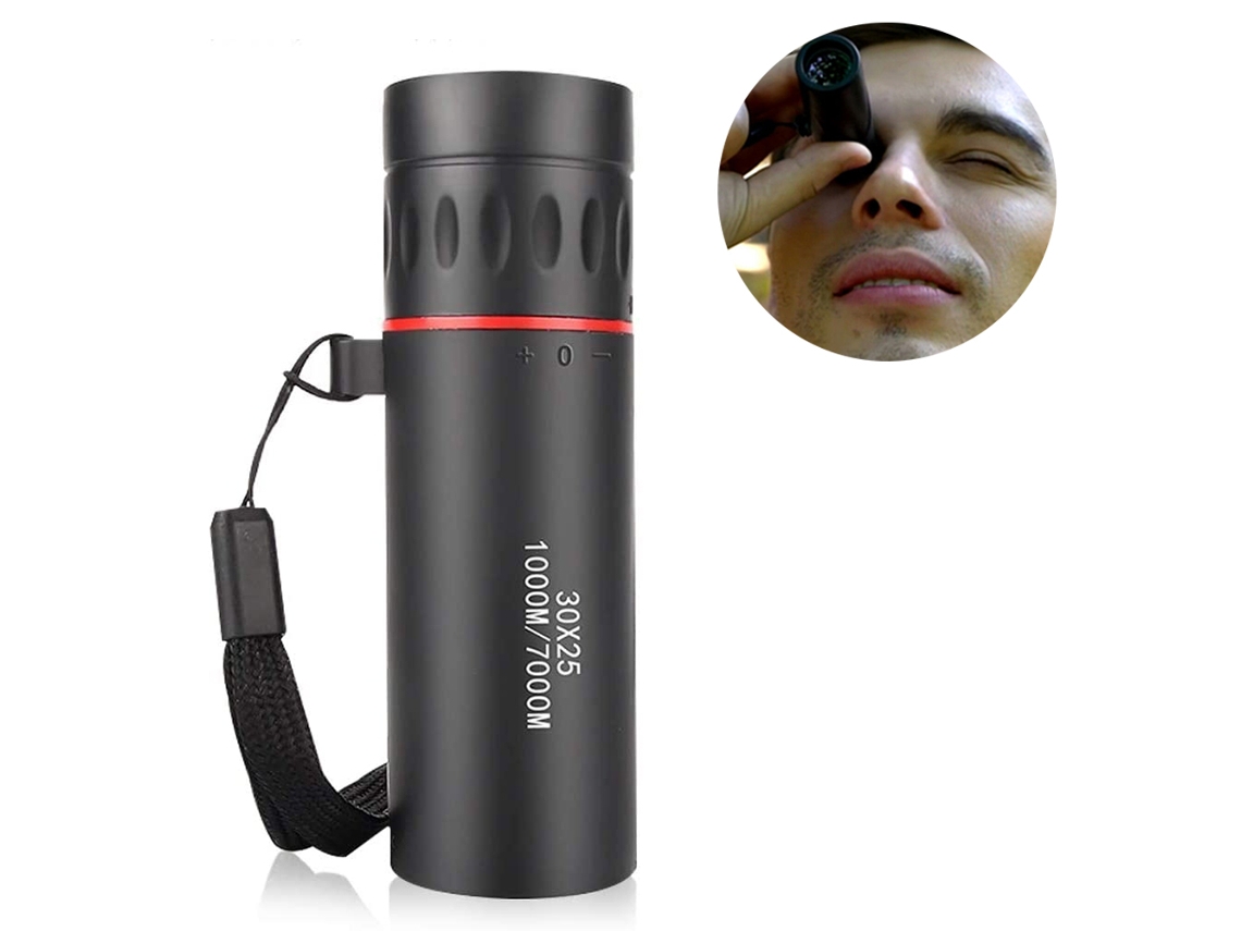 Mini Telescópio Monocular KKVOGMLE Hd 30X25 Lunetas Portáteis