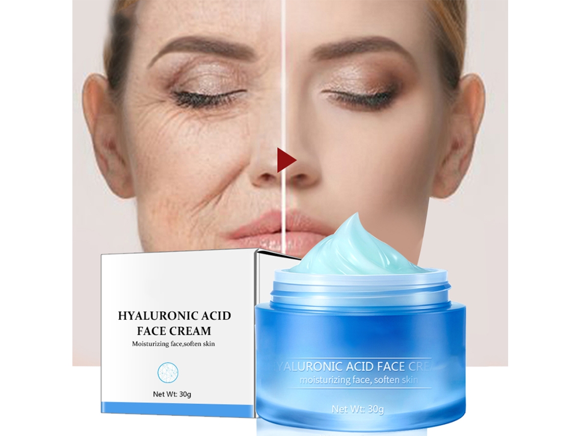 Creme Facial De Ácido Hialurônico Brancamento E Hidratação