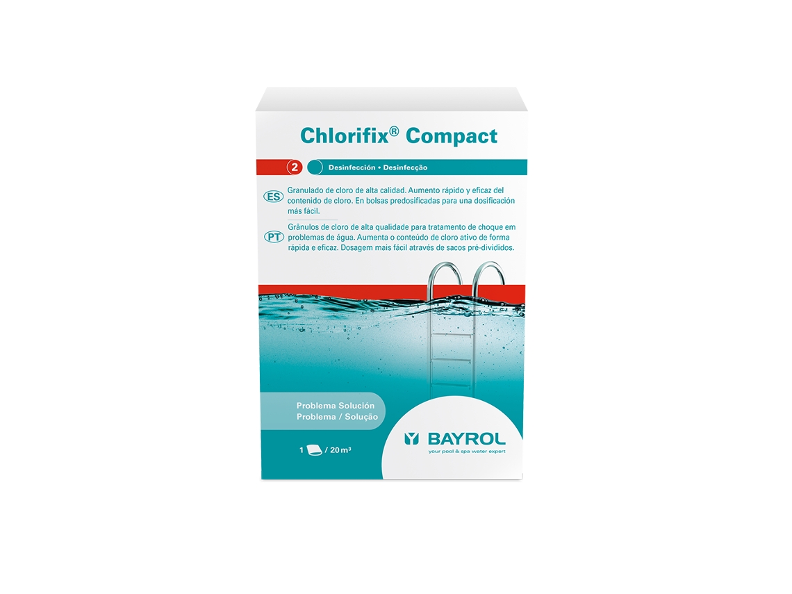 Chlorifix Compact 1,2 kg Cloro de Choque BAYROL