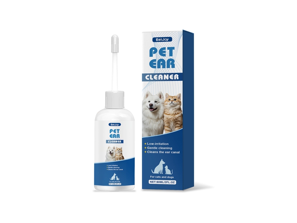 Eeljoy Vape de Limpeza de Ouvidos Vegetal Suave para Pets LAXISCREED