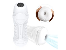 Masturbador Automtico Para Homens, Copo De Masturbao Vibratrio Para Suco (branco)