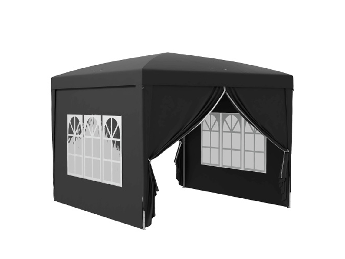 Gazebo duplo ZIWEI STORE, impermeável e resistente, com design removível e proteção UV 50+.