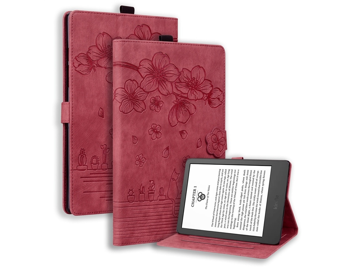 Elysve Capa Para Tablet 7 Polegadas, Com Compartimento Para Cartões, Anti-impacto Color 7 (12th Generation), Para Kindle Paperwhite 2024