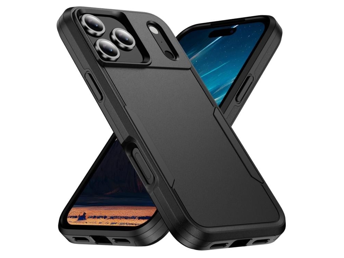 Capa Para Iphone 17 Pro - Pioneer Armor - Heavy Duty - Pc Tpu