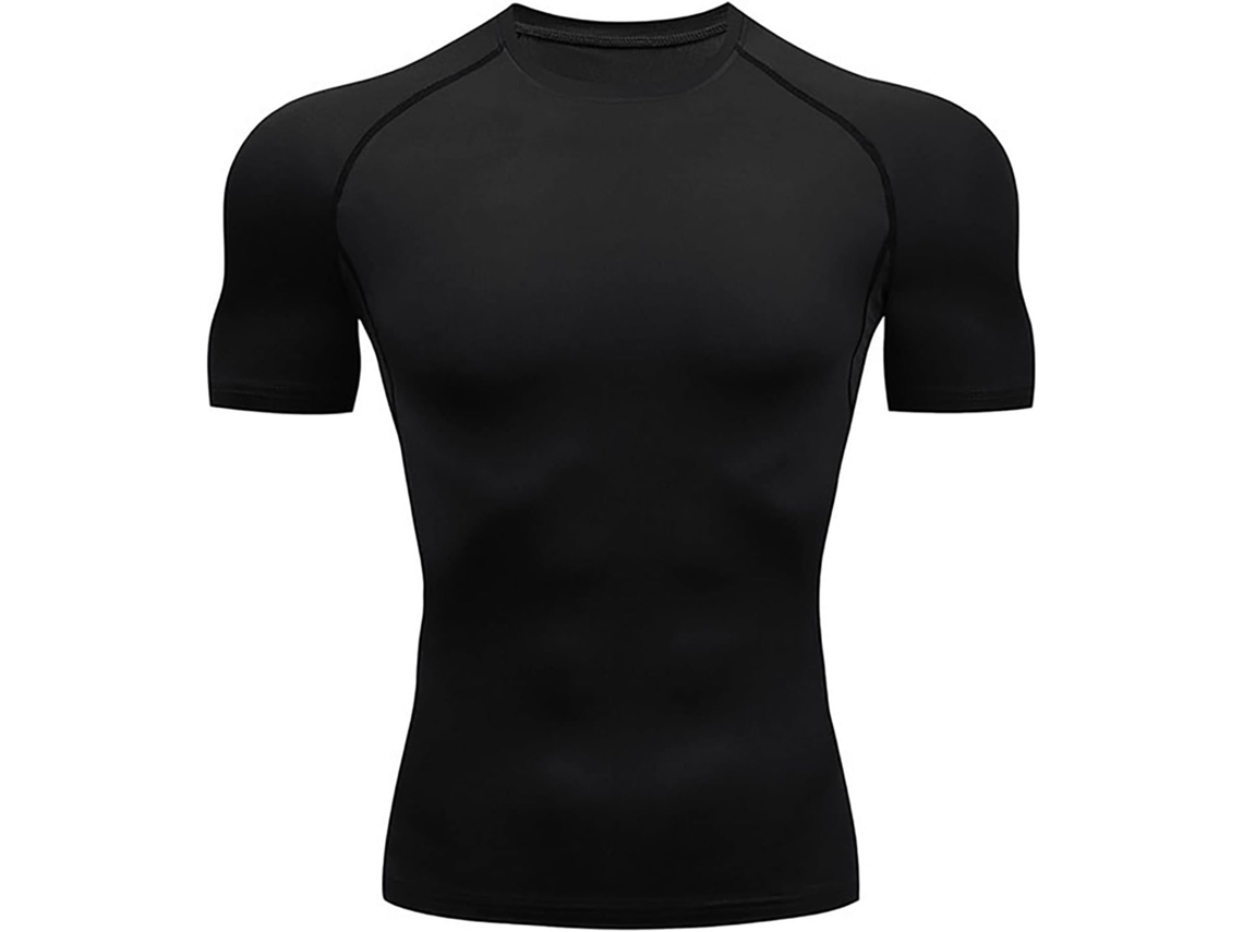 Compressão Química SFUSHOS para Homens, T-shirt de Treinamento