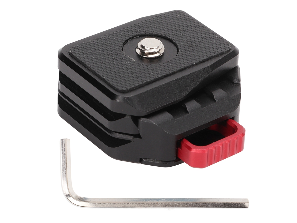 2026 placa de Liberación Rápida V Lock para Cámara, Placa Mini V Lock para Trípode