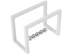 2026 péndulo de Mesa de Metal Macizo para Física, Ideal para Decoración Educativa En El Hogar Y La Oficina.